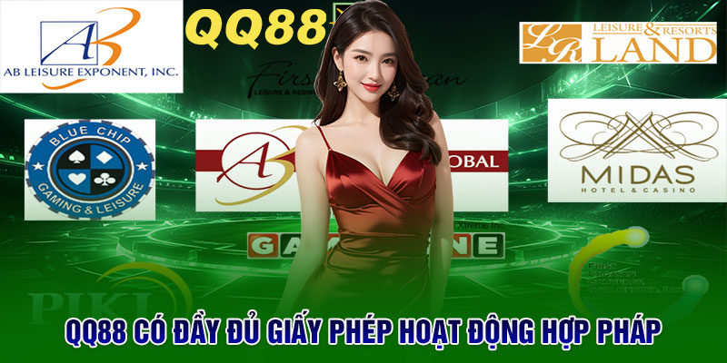 QQ88 - QQ88.COM Trang Chủ Chính Thức Năm 2026 10 QQ88 có đầy đủ giấy phép hoạt động hợp pháp